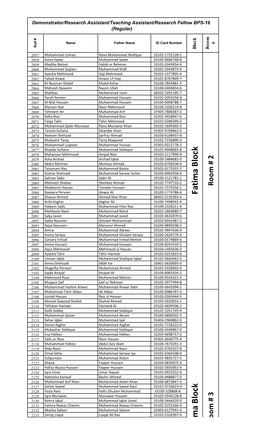 All Candidates Sitting Plan Gcwuf (1).Xlsx