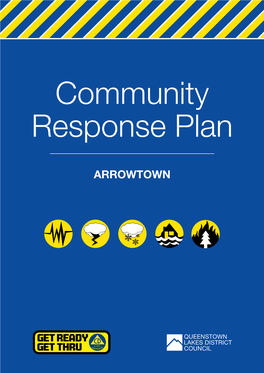 Arrowtown Community Response Plan