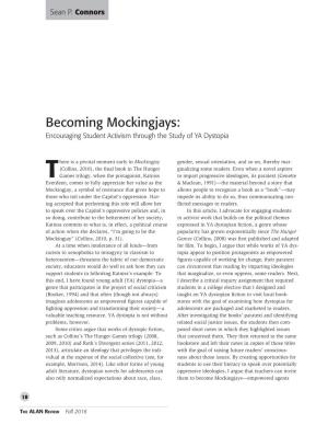 Becoming Mockingjays: Encouraging Student Activism Through the Study of YA Dystopia
