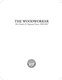 THE WOODWORKER the Charles H