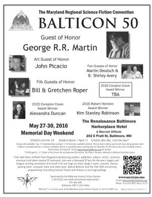 Download the Balticon 50 Flyer!
