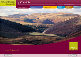 4: Cheviots Area Profile: Supporting Documents