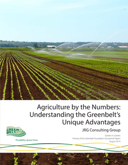Agriculture by the Numbers