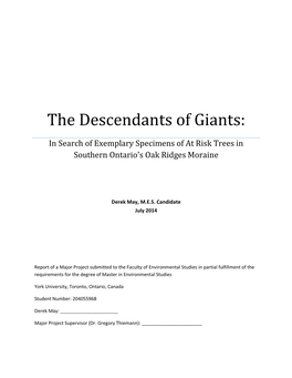 The Descendants of Giants
