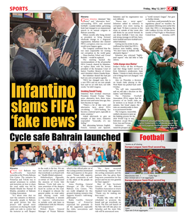 Cycle Safe Bahrain Launched Football Scores As of Closing Europa League: Semi-Final Second Leg