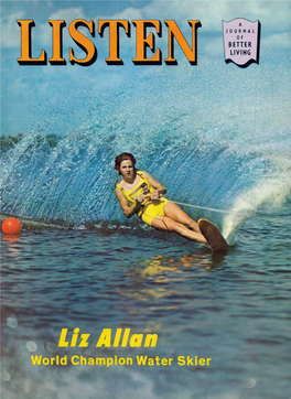 World Champion Water Skier October, 1967� Vol