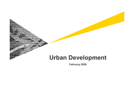 Urban Development February 2008 Gujarat : an Enduring Strong Economy