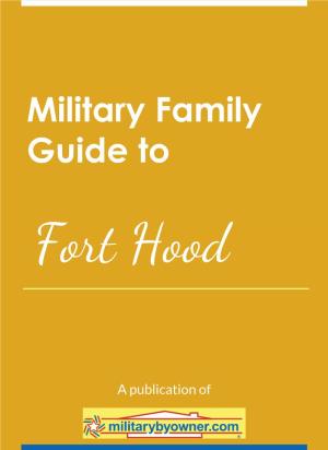 Military Family Guide to Fort Hood