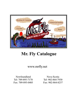 Mr. Fly Catalogue