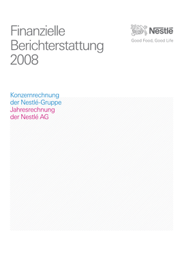 Finanzielle Berichterstattung 2008