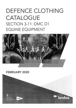 Request for the Latest JSP 786 Defence Clothing Catalogue