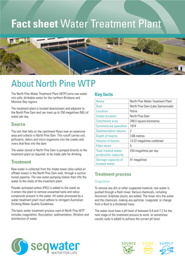 Fact Sheet Water Treatment Plant