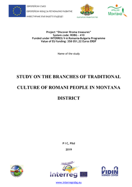 Study on the Branches of Traditional Culture Of