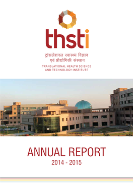 Annual Report 2014 - 2015 Our Mission