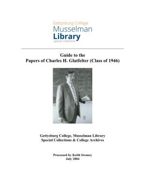MS-059: the Papers of Charles H