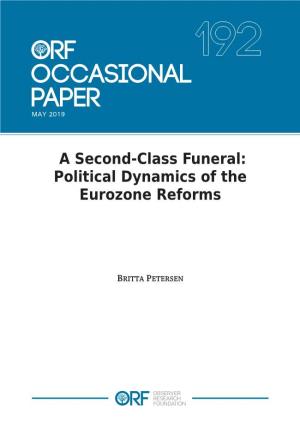 Political Dynamics of the Eurozone Reforms