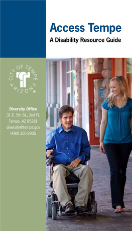 Access Tempe a Disability Resource Guide