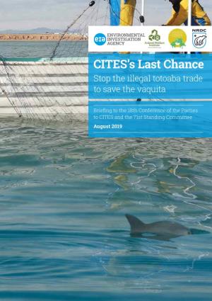 CITES's Last Chance