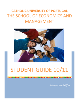 Student Guide Fall 2010-2011
