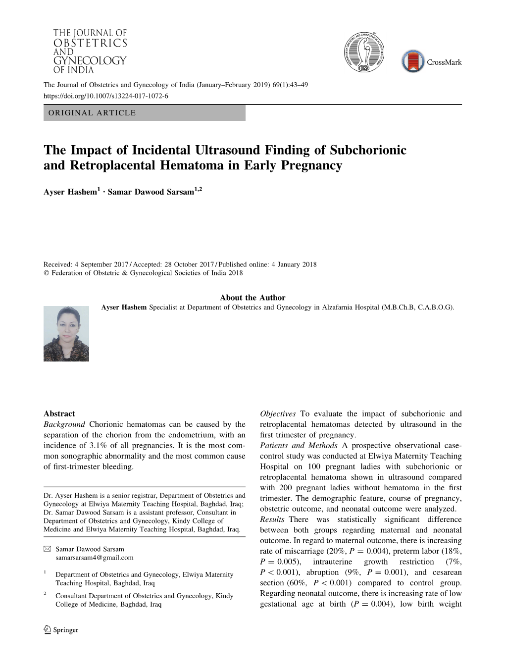 the-impact-of-incidental-ultrasound-finding-of-subchorionic-and