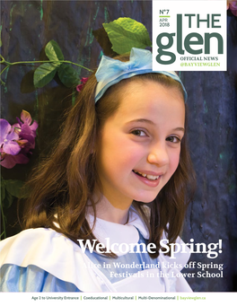 Welcome Spring! Alice in Wonderland Kicks Off Spring Festivals in the Lower School