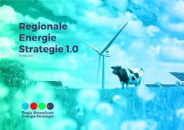 Regionale Energie Strategie 1.0 17 Mei 2021 2 Regionale Energie Strategie 1.0 ••••