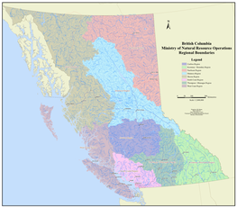 British Columbia Ministry of Natural Resource Operations Regional