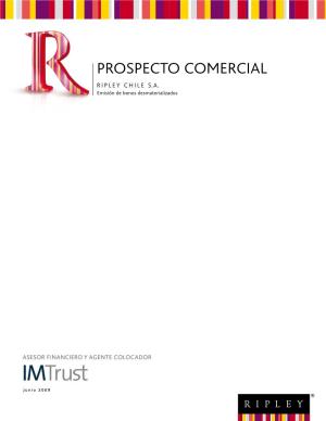 Prospecto Comercial RIPLEY CHILE S.A