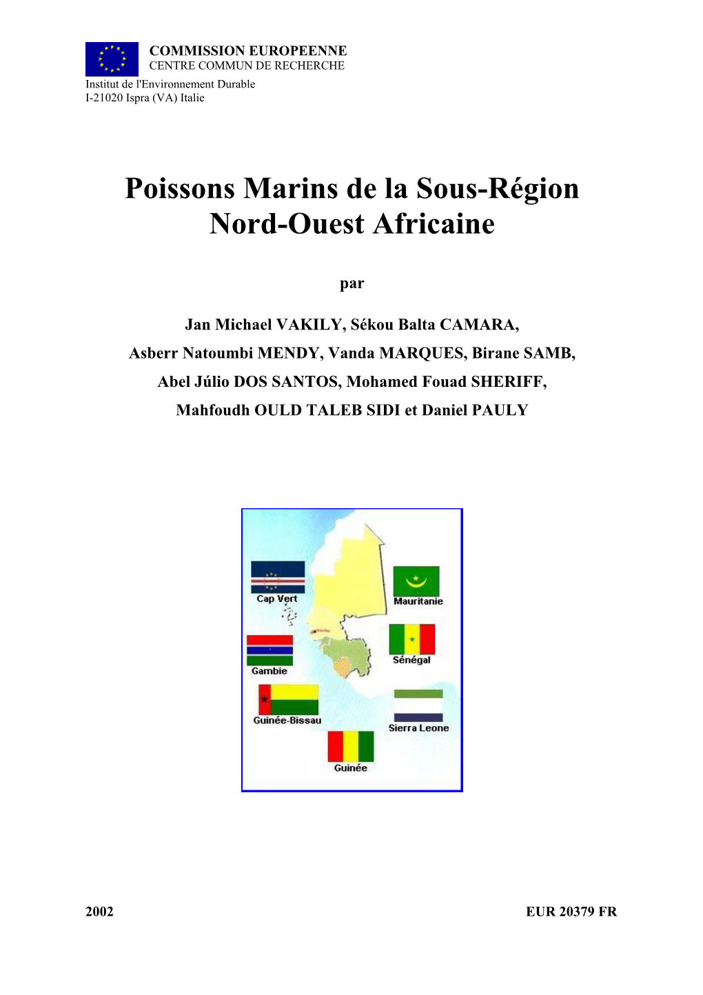 Poissons Marins De La Sous-Région Nord-Ouest Africaine