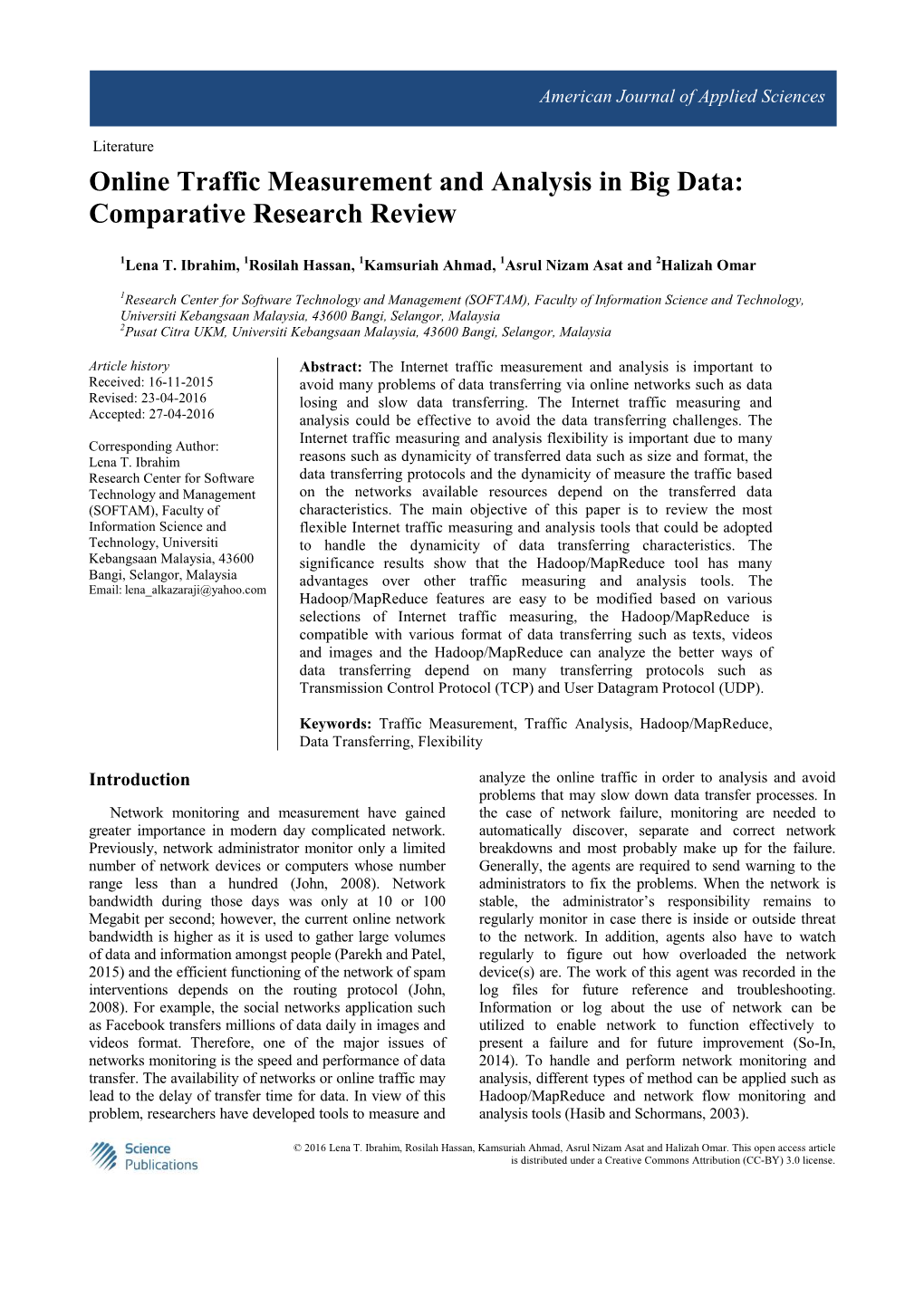 Comparative Research Review