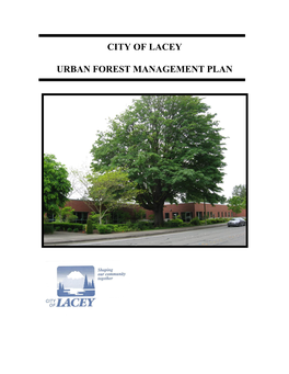 Urban Forest Management Plan