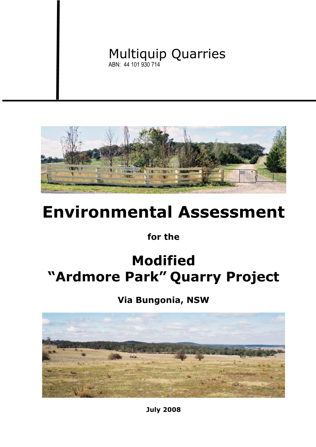 Environmental Assessment