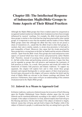 Rituals of Islamic Spirituality: a Study of ﻿Majlis Dhikr﻿ Groups