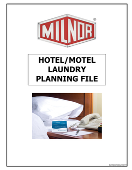 Hotel/Motel Laundry Planning File