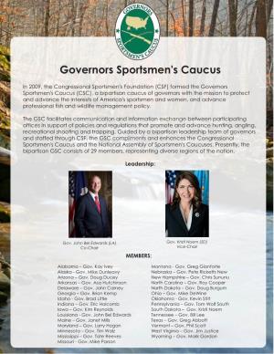 Governors Sportsmen's Caucus