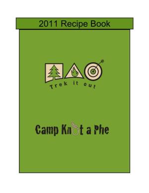Recipes from Camp Knot a Phe 2011