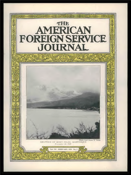 The Foreign Service Journal, February 1930