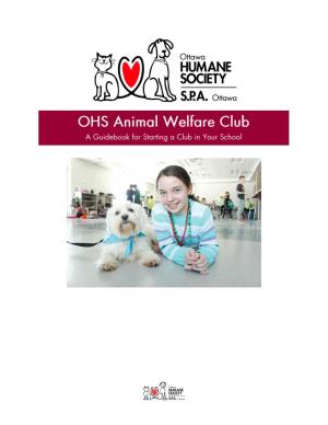 OHS Animal Welfare Club Guidebook