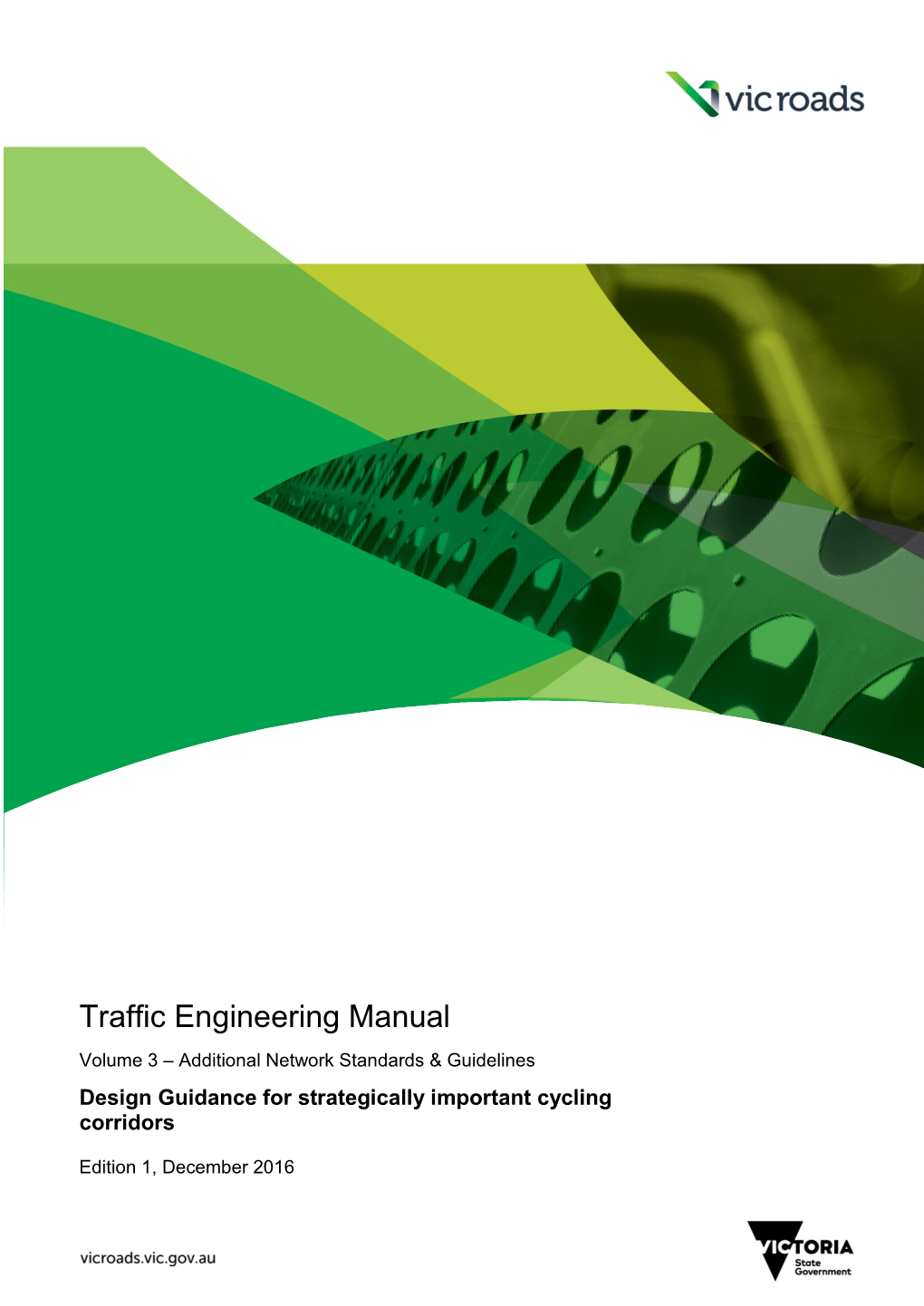 Vicroads Design Guidance for Strategically Important Cycling