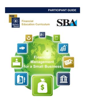 Financial Management for a Small Business Participant Guide