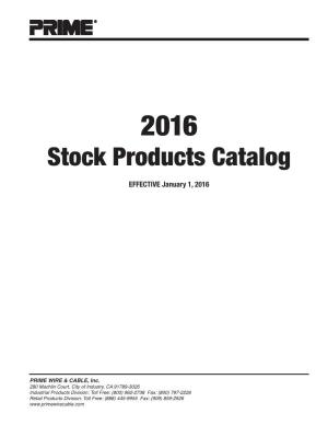 Stock Products Catalog