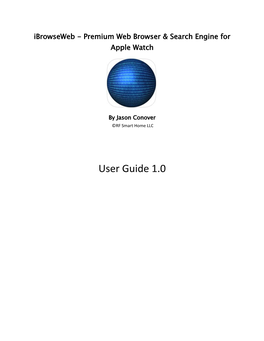 User Guide 1.0