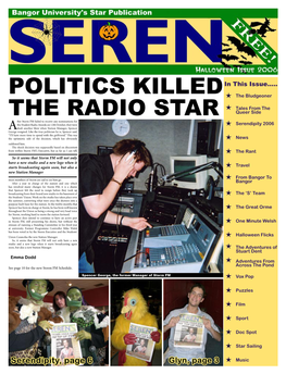 Politics Killed the Radio Star