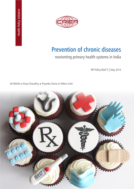 Prevention of Chronic Diseases Reorienting Primary Health Systems in India