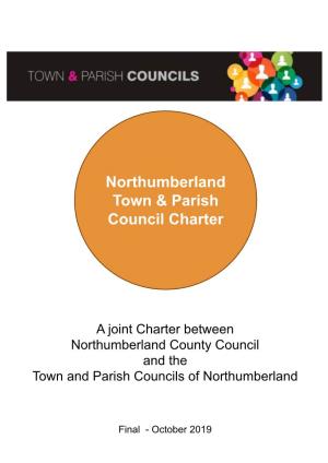 Northumberland Town & Parish Council Charter
