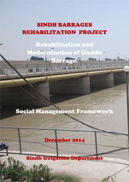 Rehabilitation and Modernization of Guddu Barrage. Social