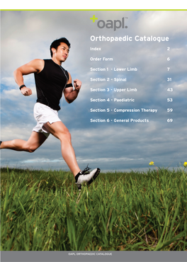 Orthopaedic Catalogue