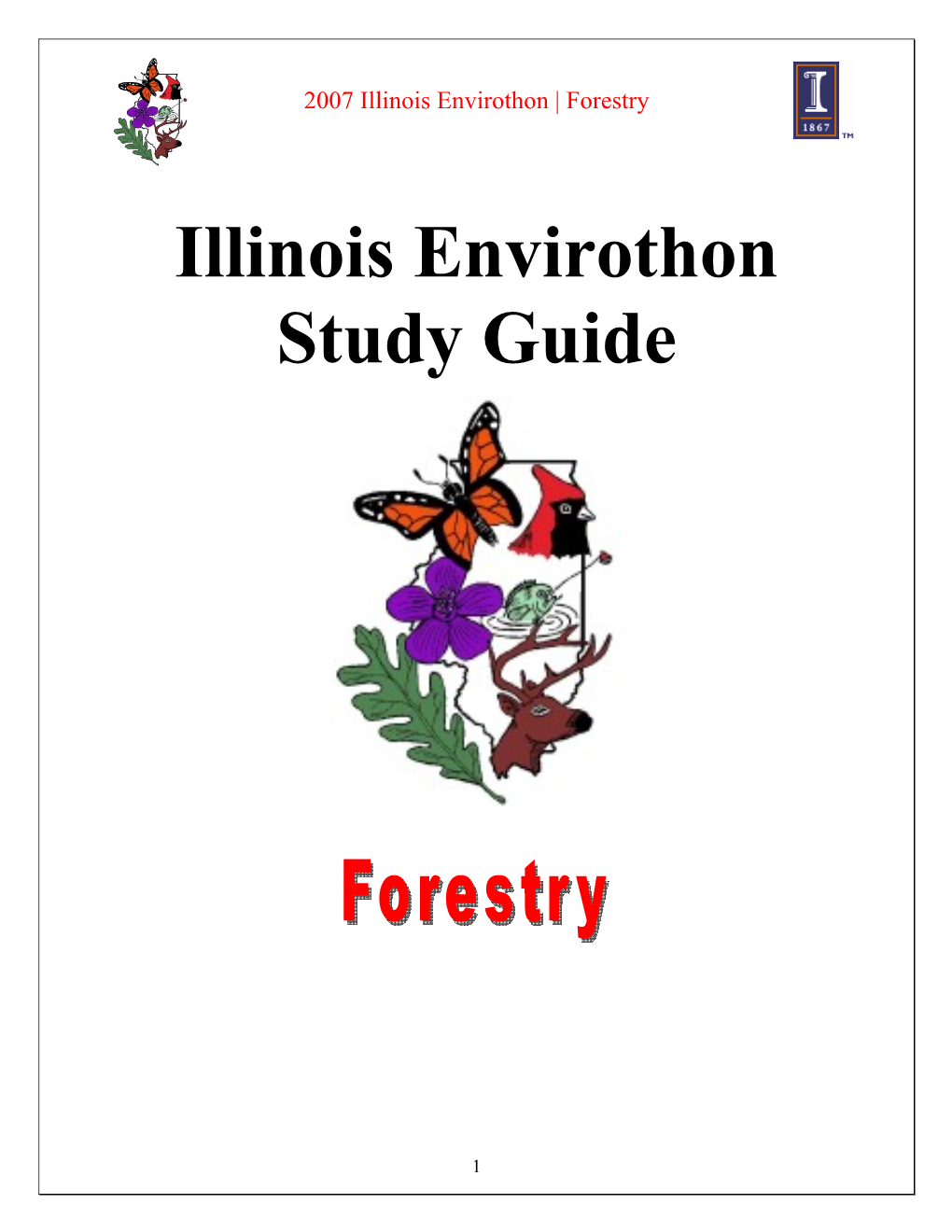 Illinois Envirothon Study Guide