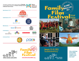 Belmont World Film Family Festival Brochure