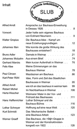 Bauhaus Und Bauhäusler : Erinnerungen Und Bekenntnisse / Hrsg